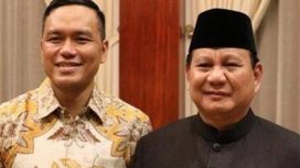 Dirut Pertamina Simon Aloysius Mantiri dan Presiden Prabowo Subianto.