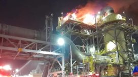 Smelter Freeport Indonesia (PTFI) terbakar beberapa waktu lalu.