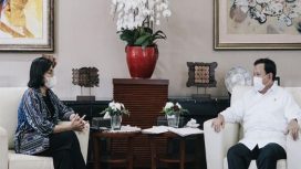Sri Mulyani Bertemu Presiden Prabowo Subianto (Instagram/@smindrawati)