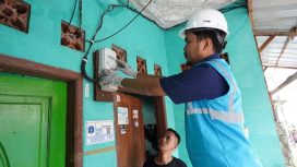 Ilustrasi listrik PLN rumah tangga.