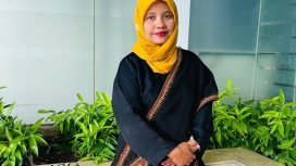 Koordinator Presidium Majelis Daerah Forum Alumni HMI wati (MD FORHATI) Kabupaten Pidie, Cut Farhani.