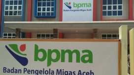 Kantor Badan Pengelolaan Migas Aceh (BPMA).