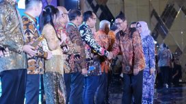 Acara penyerahan BPH Migas Award di Jakarta. (Indonesiawatch.id/Dok. BPH Migas)