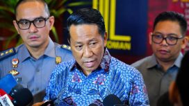 Menkum Supratman Andi Atgas mengatakan, Jaksa Agung bisa mengampuni koruptor melalui denda damai. (Indonesiawatch.id/Dok. Kemenkum)