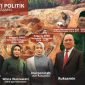 Grafis dinasti politik Ruksamin, Bupati Konawe Utara.