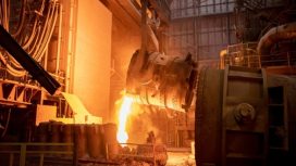 Ilustrasi smelter nikel.