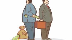 Ilustrasi koruptor (Gambar: hukumonline.com).