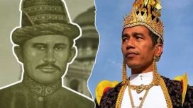 Ilustrasi Sultan Iskandar Muda versus Jokowi