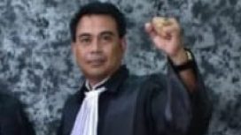 Pengacara Rudi S Gani tewas ditembak OTK di rumahnya. (Indonesiawatch.id/Ist)