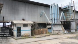 Salah satu smelter yang disita Kejagung sebagai barang bukti korupsi timah yang membelit 5 tersangka korporasi. (Indonesiawatch.id/Dok. Kejagung)