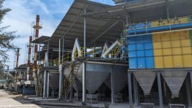 Smelter timah PT RBT yang telah disita Kejagung terkait korupsi tata kelola niaga komoditas timah. (Indonesiawatch.id/Dok. Kejagung)
