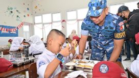 SPPG Lanud Husein Sastranegara, Bandung, distribusikan 3.500 porsi makanan bergizi. (Indonesiawatch.id/Dok TNI)