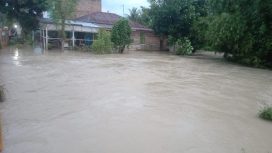 Banjir di wilayah Kecamatan Dolok Masihul, Serdang Bedagai, Sumatera Utara (Sumut). (Indonesiawatch.id/Dok. BNPB)