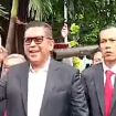 Sekjen PDIP Hasto Kristiyanto tiba di KPK. Ia mengatakan akan menunggu sikap KPK terkait praperadilan yang diajukan pihaknya di PN Jaksel. (Indonesiawatch.id/ist)
