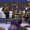 Menkeu Sri Mulyani dalam Rakernas Kejaksaan RI 2025. Salah satu yang disorot dalam rakernas ini adalah pemulihan aset BLBI. (Indonesiawatch.id/Dok. Kejagung)