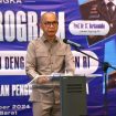 Jamintel Prof. Reda Manthovani menyampaikan capaian kinerja Jamintel selama 100 hari pemerintah Prabowo. (Indonesiawatch.id/Dok. Kejagung)