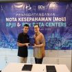 Ketum APJII Muhammad Arif dan CEO BDx Indonesia Agus Wijaya (Doc. BDx Indonesia)