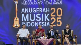 Konferensi Pers Pembukaan Pendaftaran AMI Awards 2025 (Doc. Kementerian Kebudayaan)