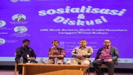Diskusi Lembaga Manajemen Kolektif Berbasis Musik Tradisi Nusantara. (Dok. LMKN)