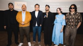 Konferensi Pers Peluncuran Film Alibii.com di Senayan, Jakarta. (Dok. Vidio)