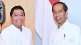 Silfester Matutina dan Jokowi (Foto: Antara).