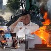 Aksi demonstrasi akhir Agustus 2025. (Foto: diolah dari berbagai sumber)