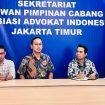 Pengurus Pusat Bantuan Hukum (PBH) Asosiasi Advokat Indonesia (AAI) Jakarta Timur (Sumber: AAI Jaktim)