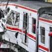 Kecelakaan KRL Commuterline dan KA Argo Bromo Anggrek. Sumber: ANTARA FOTO/Galih Pradipta