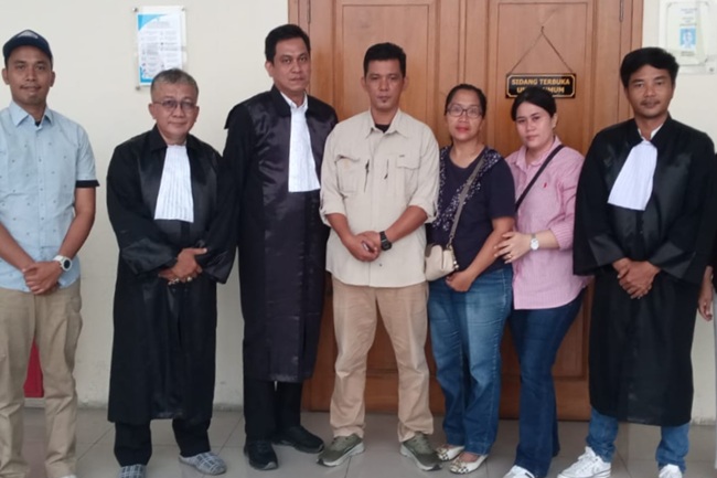 Pengadilan Negeri Jakarta Utara menjatuhkan vonis enam bulan penjara terhadap Gabriel Lumbantoruan alias Gabriel Sihombing dalam perkara pengisian ulang gas portabel. (Fot: Ist.)
